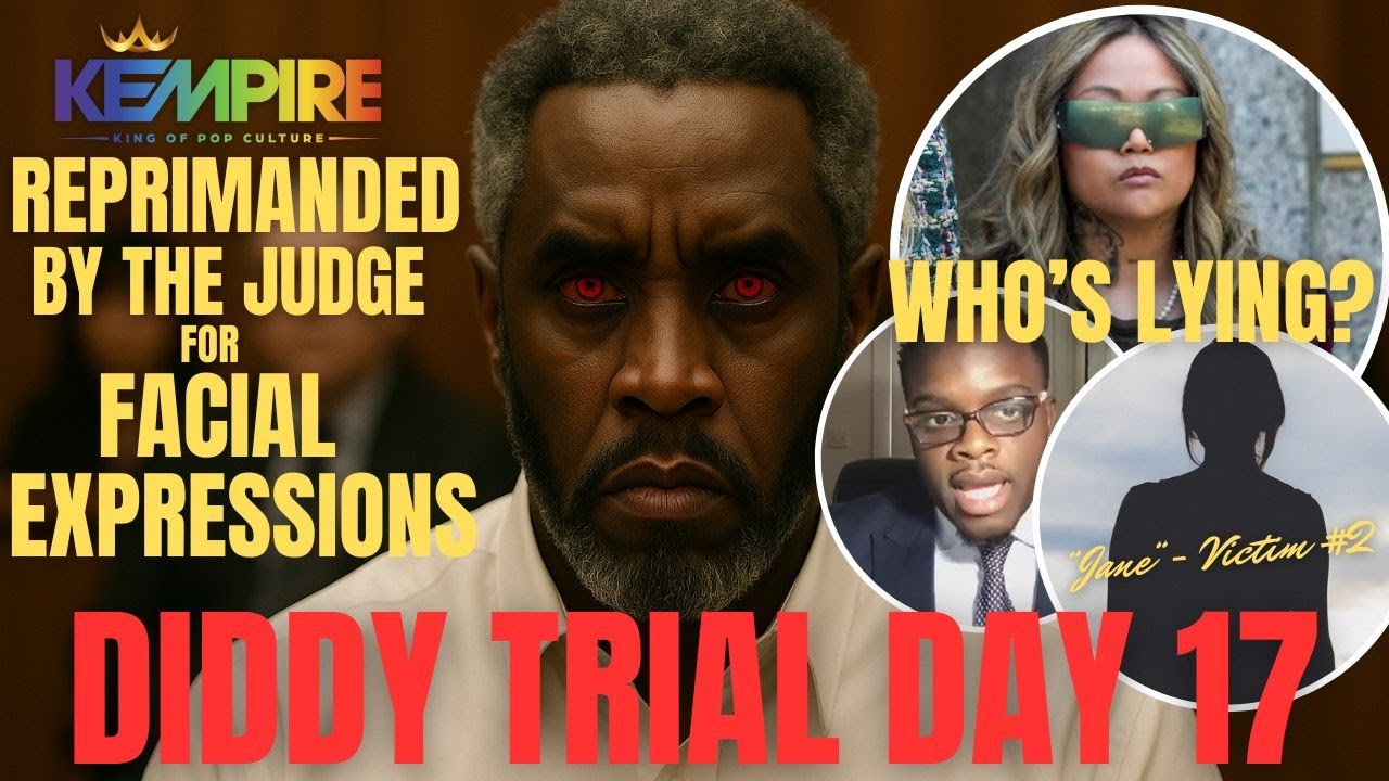 Diddy REPRIMANDED in Court for Facial Reactions! Victim 2 Testifies in Shocking Detail