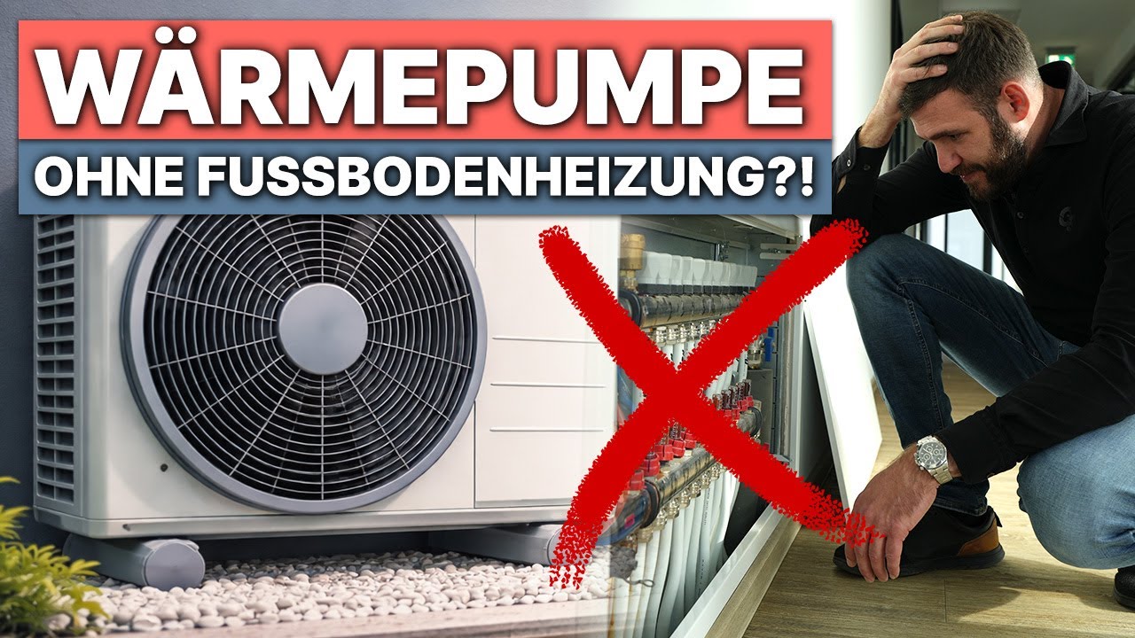Wärmepumpe ohne Fußbodenheizung? - Lohnt sich die Wärmepumpe im Altbau?