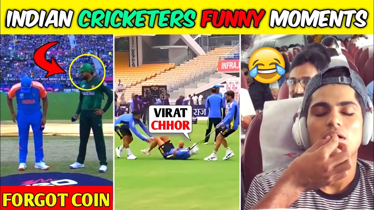 Top 6 Funniest Moments Of Indian Cricketers 😂😂 | You Can't Stop Laughing!