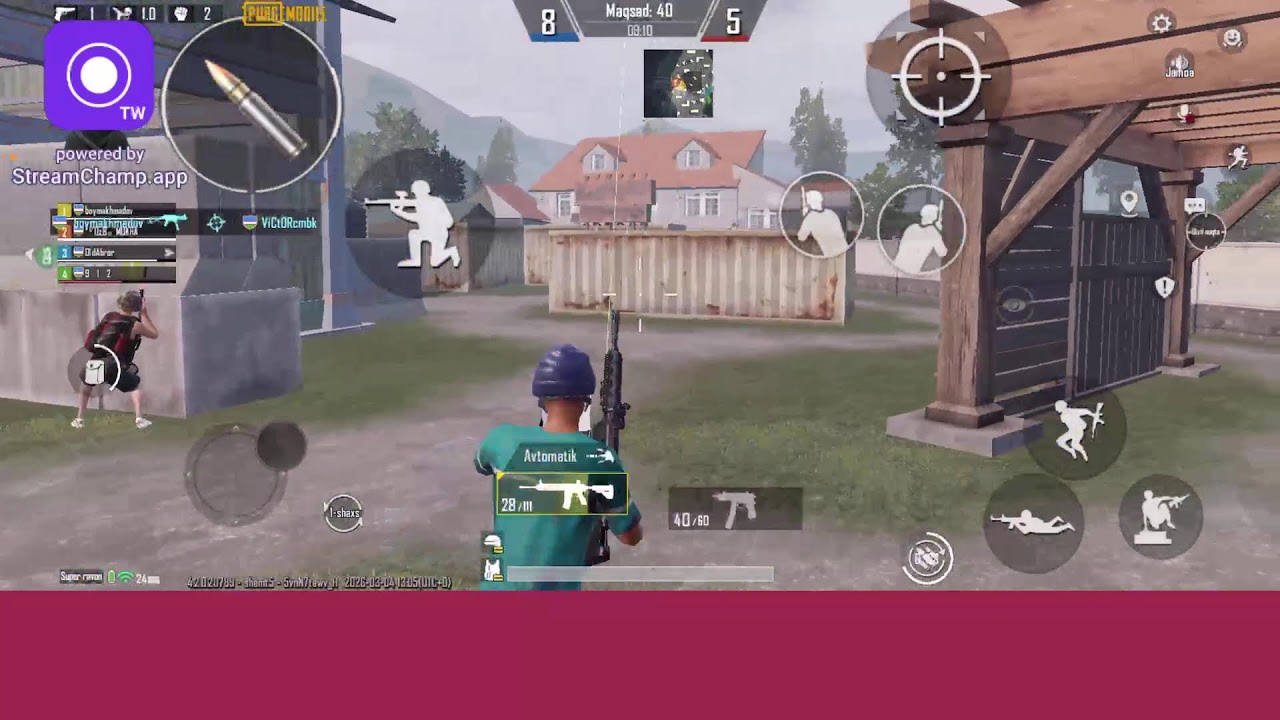 Broadcast powered by StreamChamp