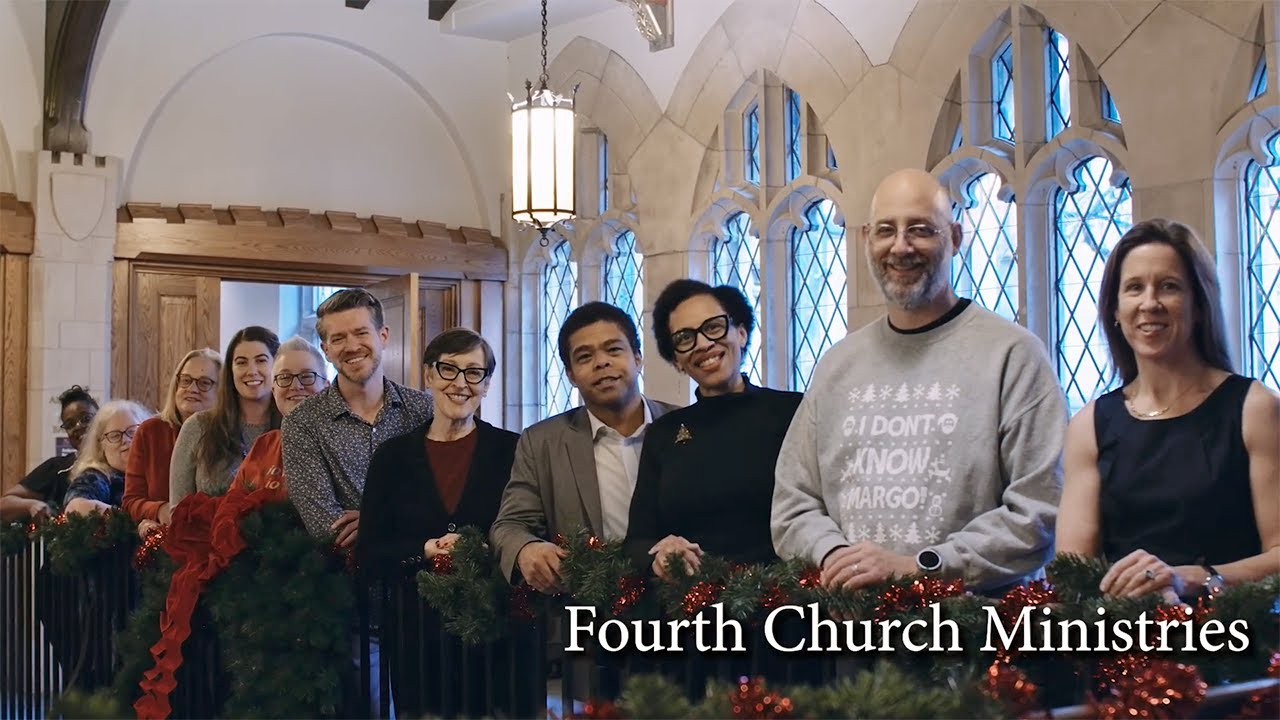 Счастливого Рождества от Fourth Church и Chicago Lights!