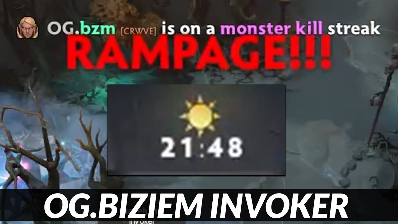 Biziem 20min RAMPAGE Grand Master Invoker