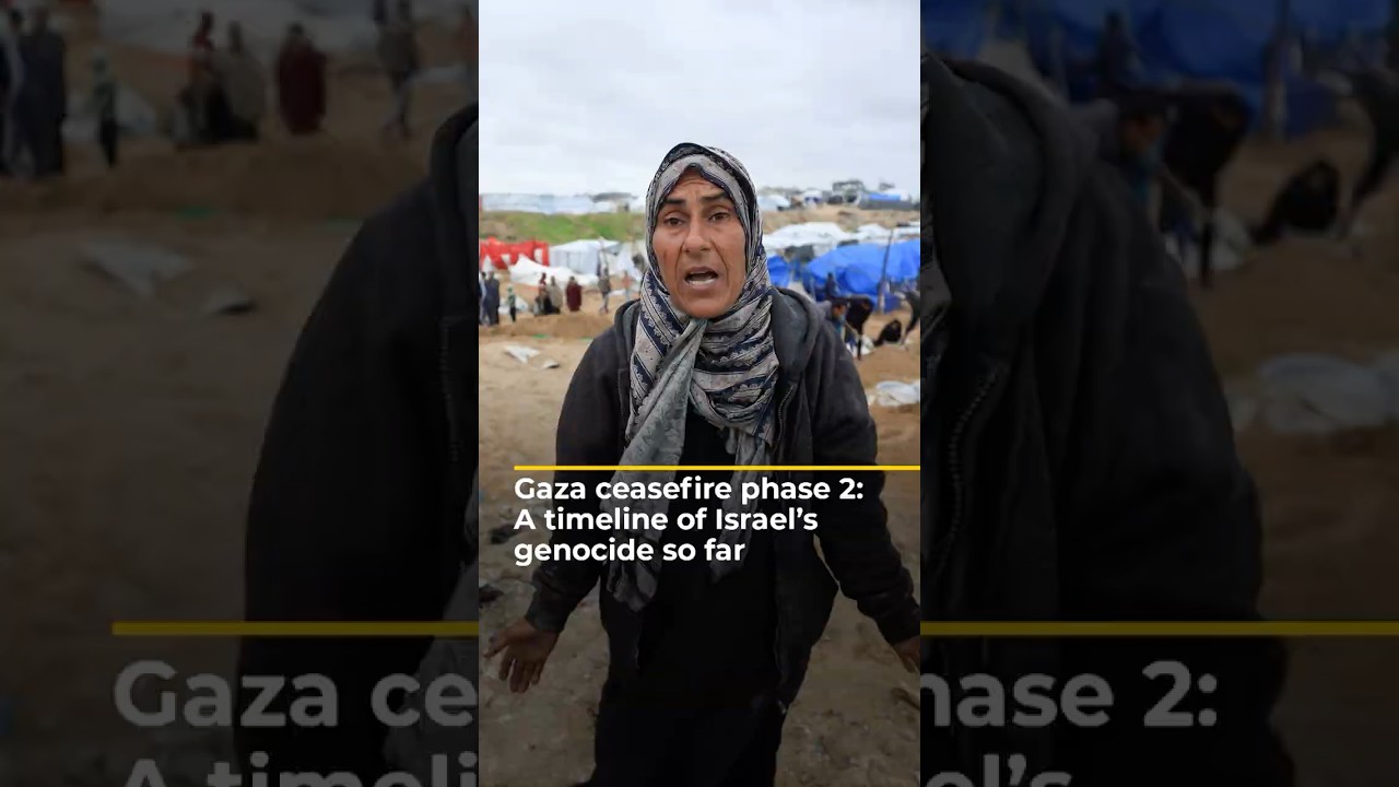 Timeline of Israel&rsquo;s genocide on Gaza | AJ #shorts