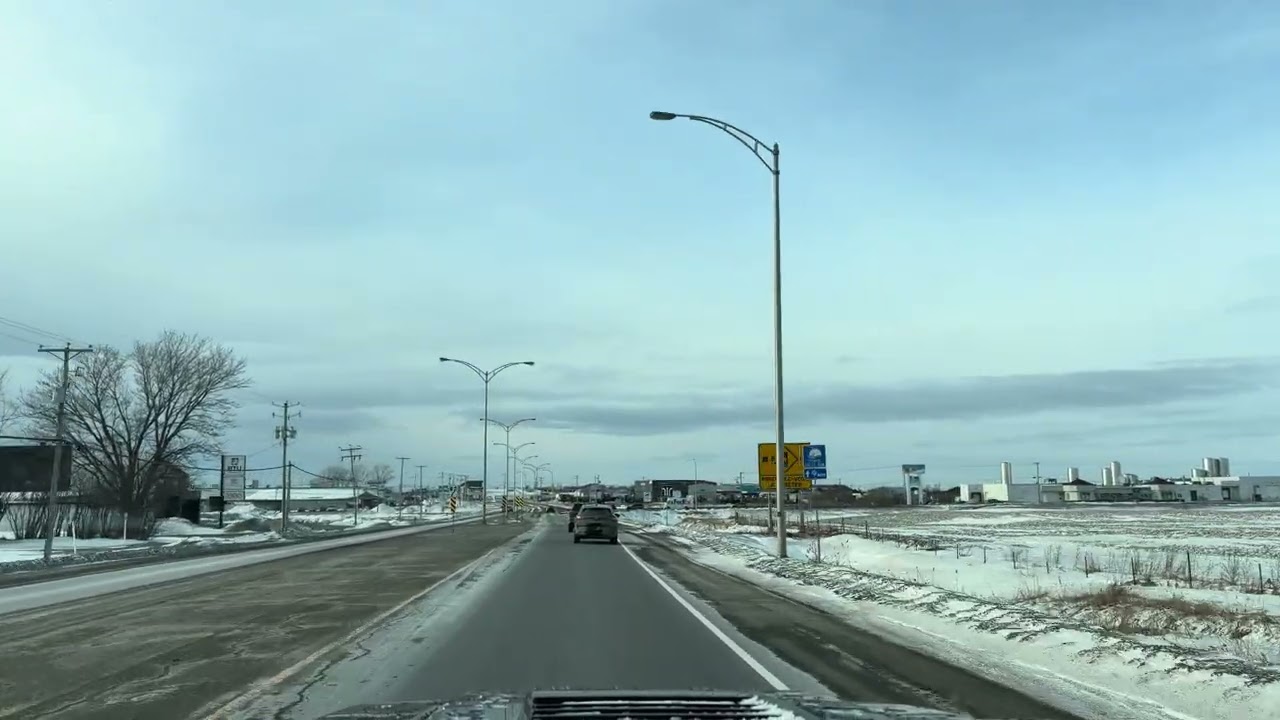 Autoroute 170 jonquiere vers Alma