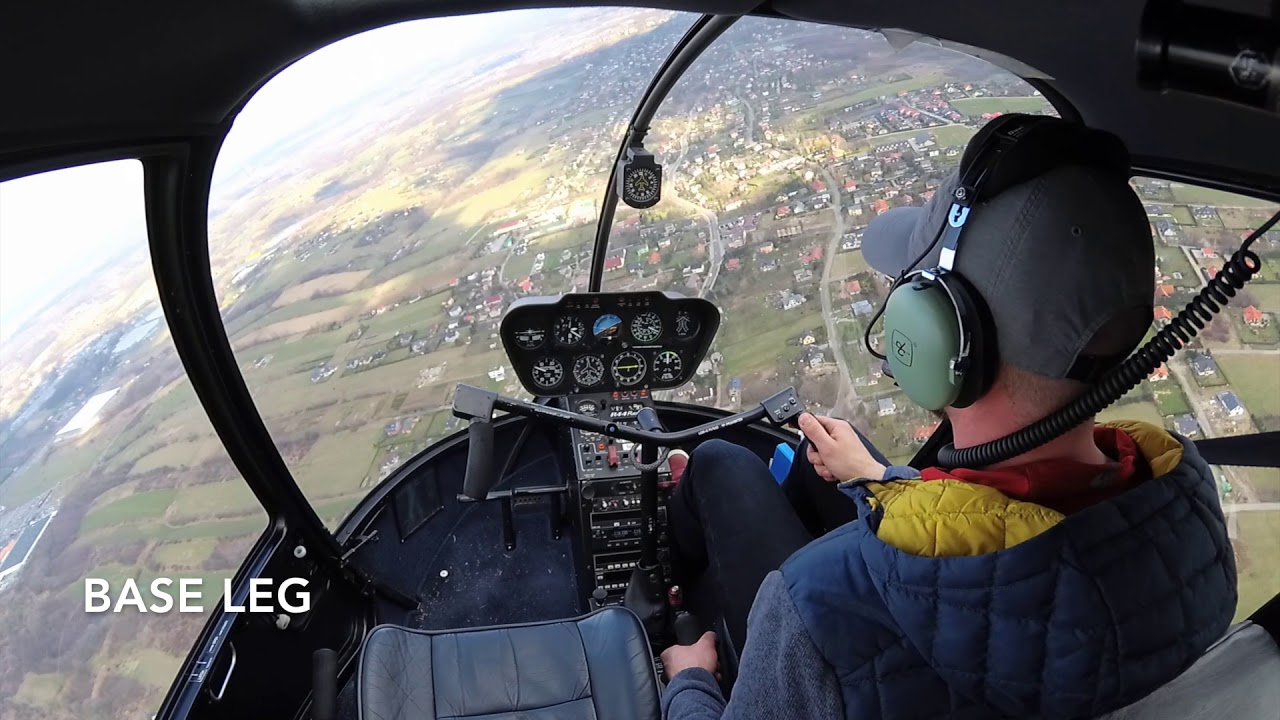 Robinson R44 first flight solo