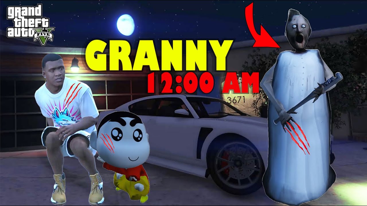 GTA 5 : GRANNY WANTS TO KILL SHINCHAN & FRANKLIN IN GTA 5 | MALAYALAM | ROLEPLAY |