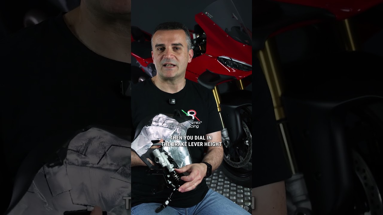 UNICA - Rearsets- Bonamici Racing - Ducati Panigale V4 2025