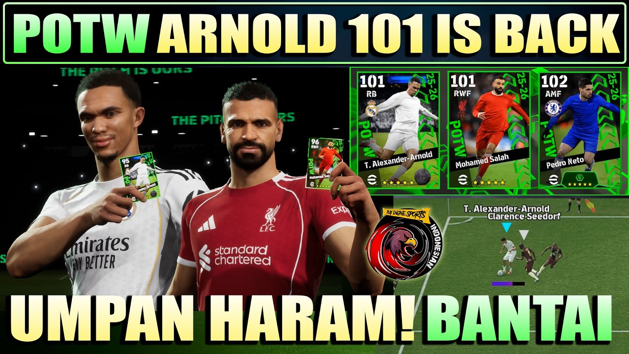 WOW POTW ARNOLD 101, SALAH 101, PEDRO 102 !! BANTAI USER SKUAT JADUL SAMPAI KENA MENTAL !! MANTAP !!
