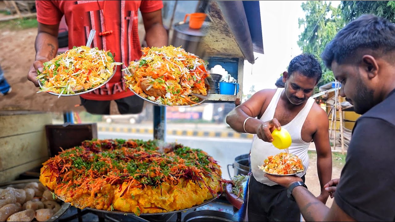 India's Best Papdi Chaat Only Rs.20/- | Odisha Food Tour | Indian Street Food