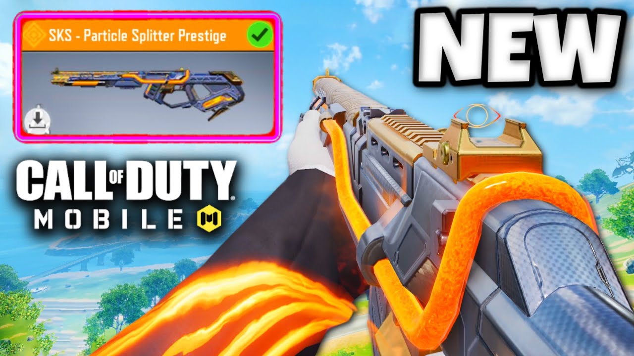 *NEW* LEGENDARY SKS - PARTICLE PRESTIGE 😍 (COD MOBILE)
