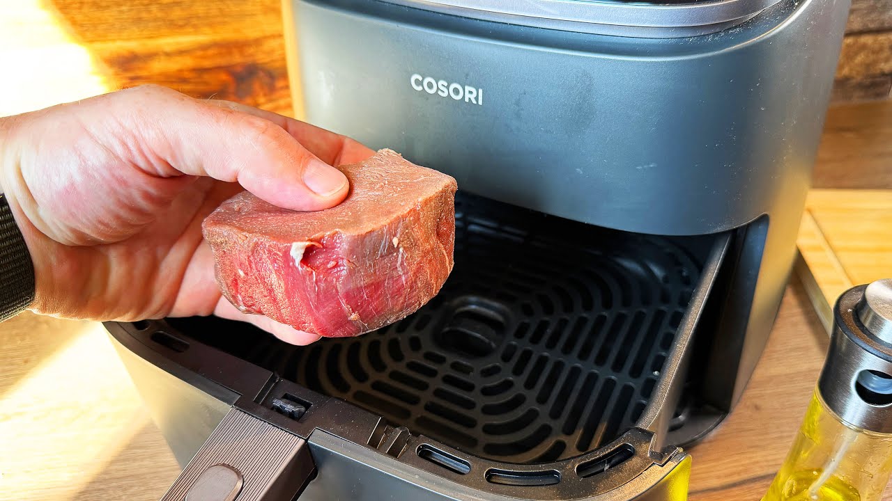 Perfektes Rinderfilet im Airfryer (HLF) &ndash; Einfaches Rezept f&uuml;r saftiges Filetsteak!