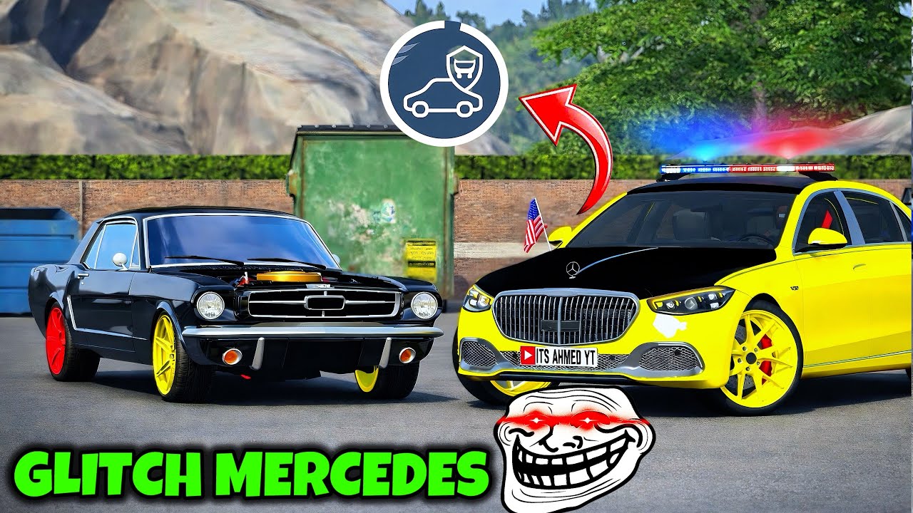 Забавная ролевая игра 🤣 Обмен моей глючной машины | Mercedes Maybach, эпизод 1 | Парковка автомоб...