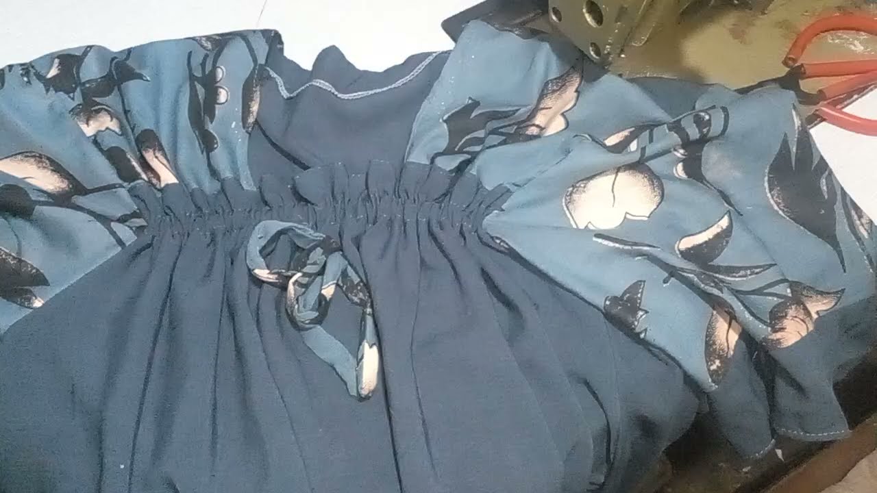 menjahit daster model karet depan ||#sewingtipsandtricks #belajarmenjahitbagipemula