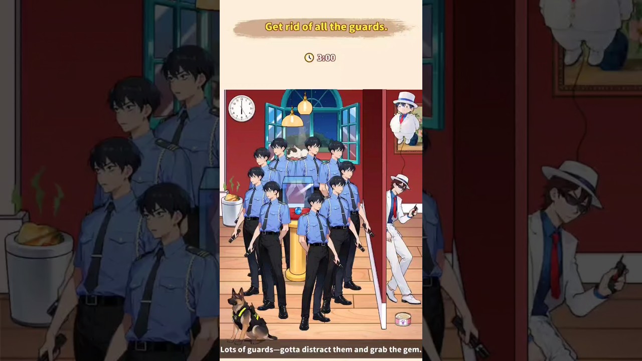 Brain Puzzle 2: Level 29 Gem Thief #brainpuzzle #logicpuzzles #games #brainpuzzle2 #answer