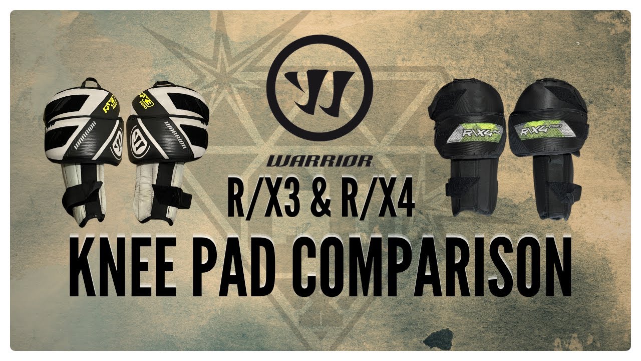 Warrior R/X3 & R/X4 Pro Knee Pads COMPARISON