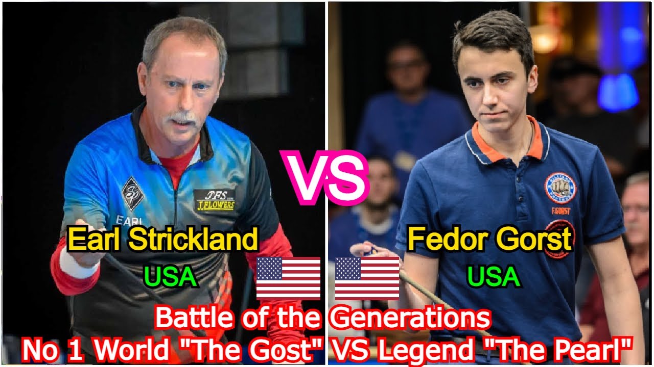 Earl Strickland  🆚️ Fedor Gorst | 2025 Battle of the Generations : No 1 World VS Legend "The Pearl"