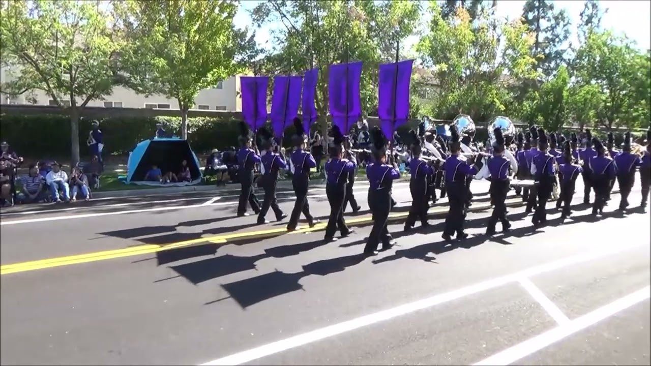 Tokay Royal Regiment Marching Band at the 2024 Franklin Invitational Band Review