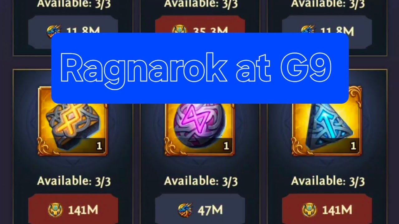 Total Battle - Ragnarok after G9