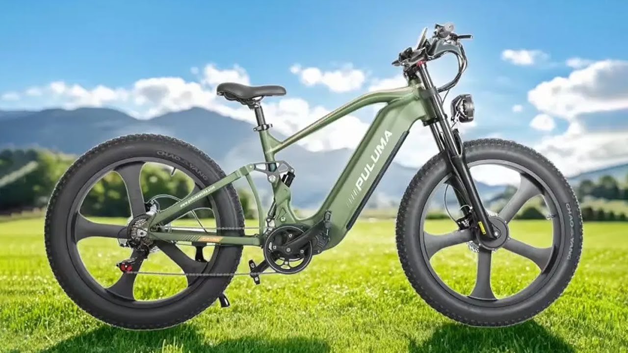 PULUMA PE900 Electric Bike 2000W Motor 52V 20AH Battery 26-Inch Fat Tire Adult Electric Bike