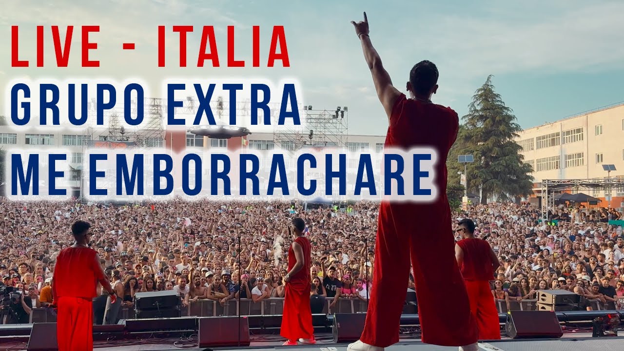Grupo Extra Me Emborrachare - LIVE | Alien Sound Festival - Napoli, Italia