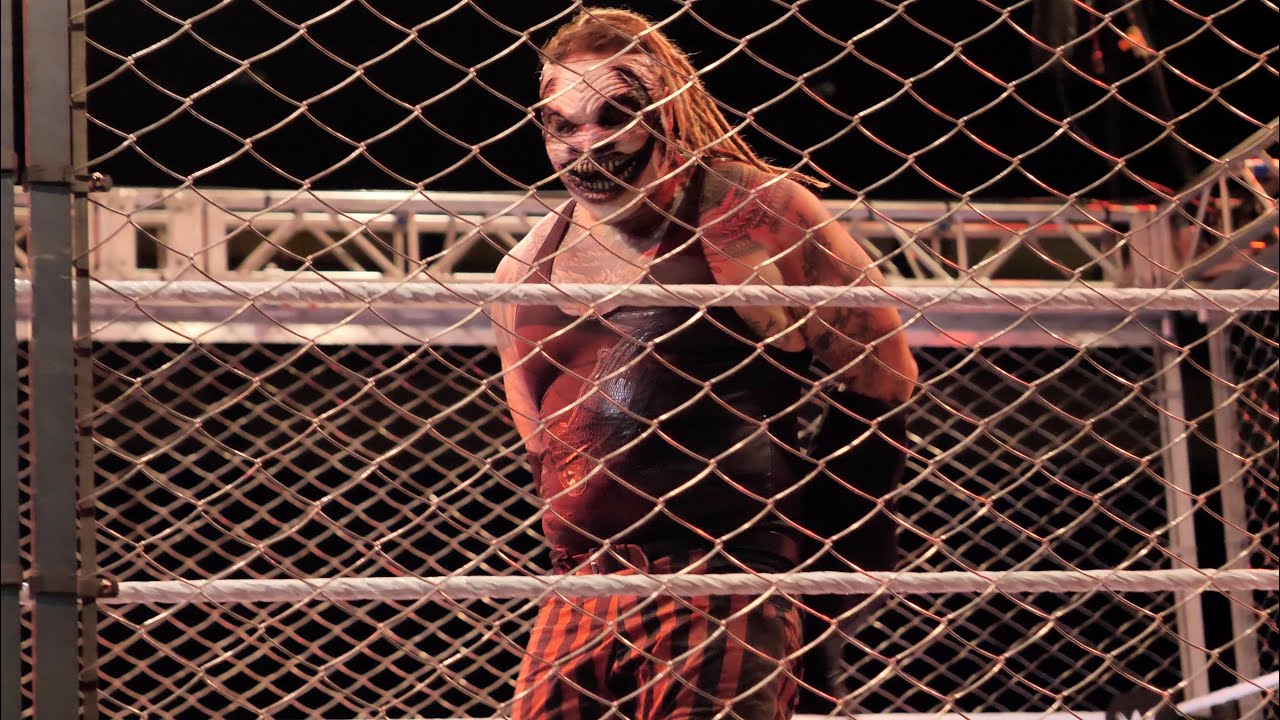 The Fiend Bray Wyatt vs Shinsuke Nakamura w/ Sami Zayn / CAGE MATCH 4K
