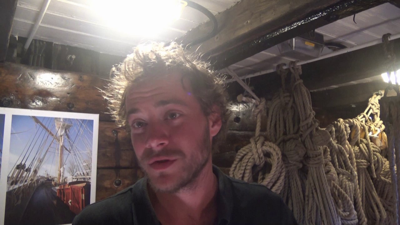 Kaskelot. the last fully wooden tallship Visits Plymouth April 2017