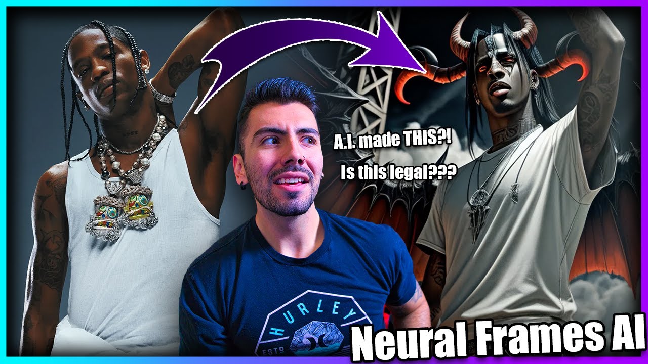 Этот ИИ-генератор музыкальных клипов слушает вашу песню! Обзор Neural Frames