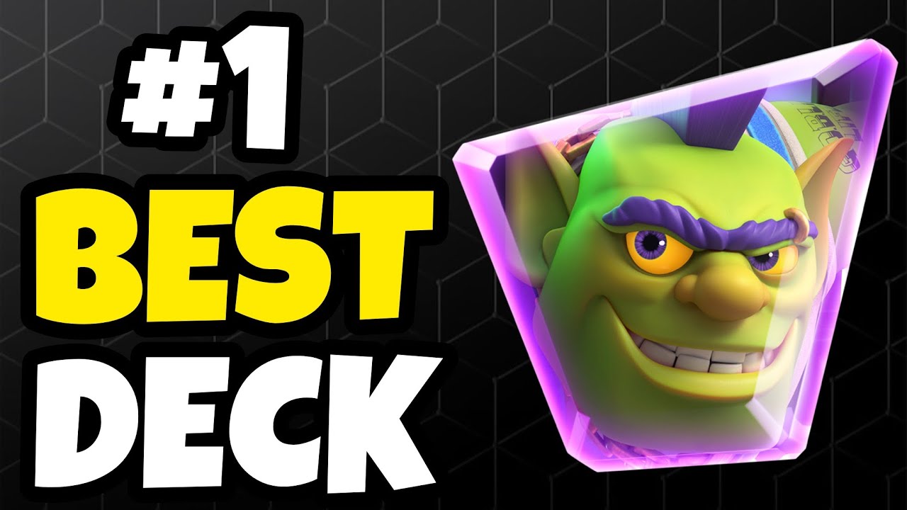 BEST GOBLIN CAGE DECK NO SKILL CLASH ROYALE