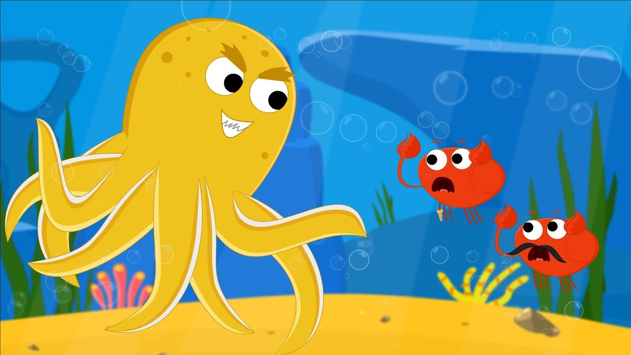Baby Octopus | Doo Doo Song | Animal Songs | Nursery Rhyme for Kids
