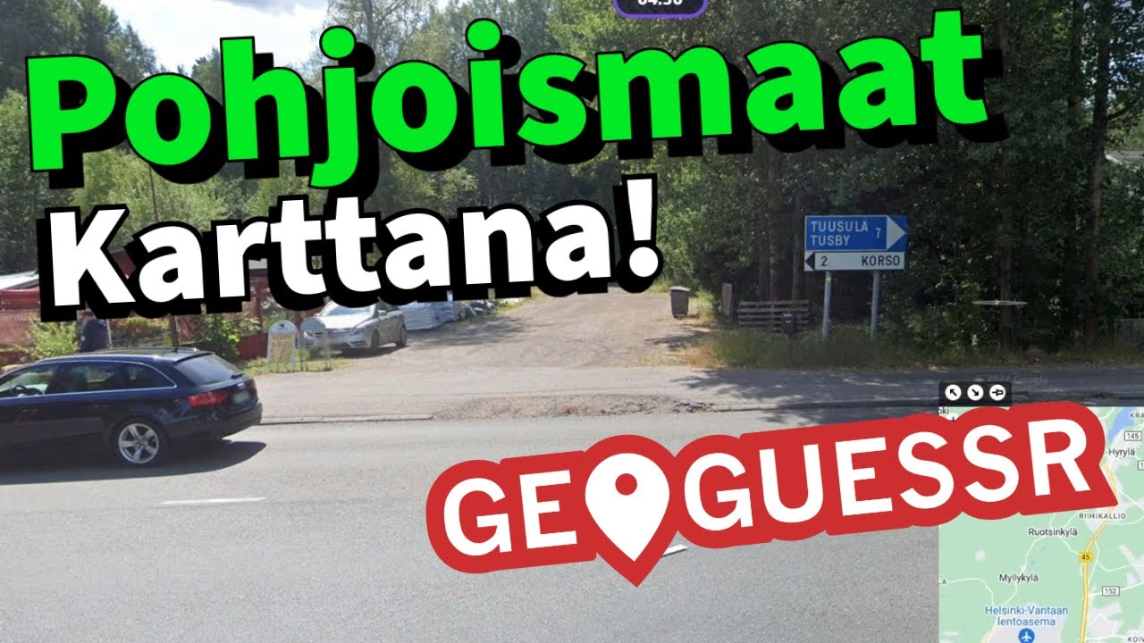 Geoguessr | POHJOISMAAT KARTTANA!