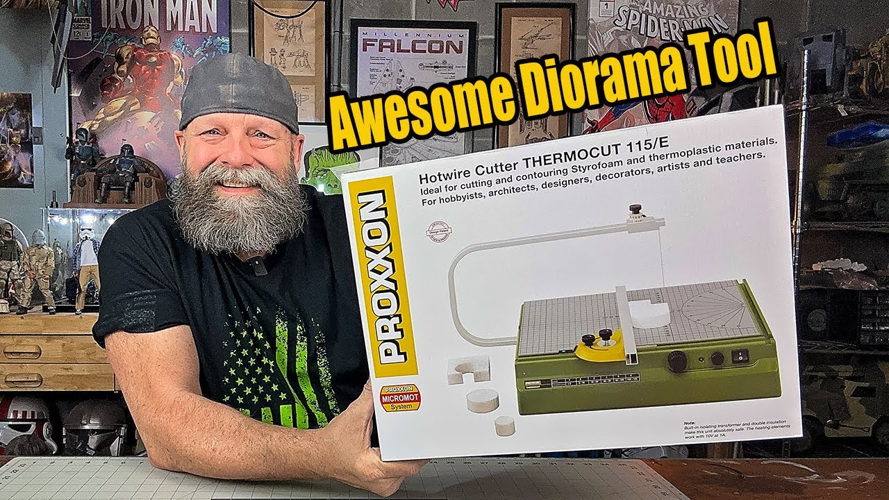 Proxxon Thermocut Hot Wire Cutter Unboxing And Setup