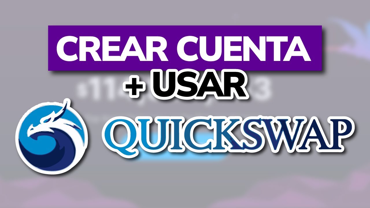 🔄 &iquest;C&oacute;mo FUNCIONA QuickSwap? Gu&iacute;a del exchange descentralizado en espa&ntilde;ol (DEX paso a paso)