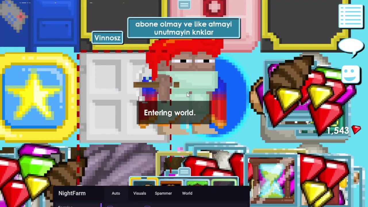 Growtopia hile denedim &ccedil;alıştı %100 işe yaradı !!!!