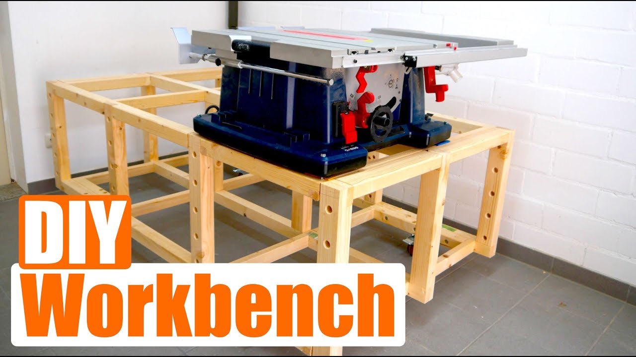 Werkbank für die Bosch GTS 10XC bauen - Schritt für Schritt