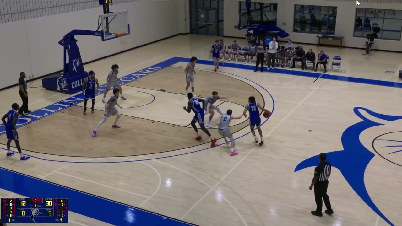 Collin County Community College vs Murray State Mens Basketball First Half part 2