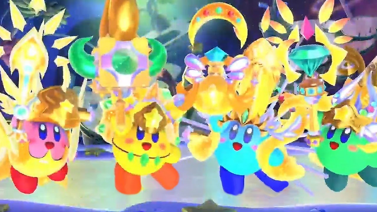 Super Kirby Clash: Песня из титров «Green Tree Memories» + Бесплатные Самоцветные Яблоки!