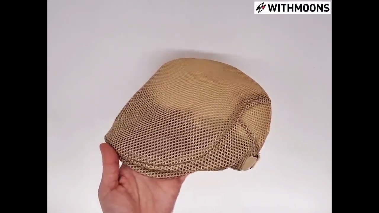 WITHMOONS Ivy Cap Summer Mesh Newsboy Irish Golf Hats TZ30046