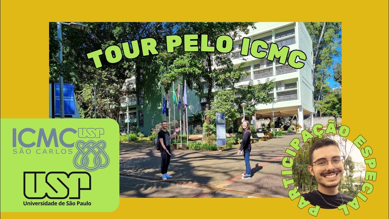 TOUR PELO ICMC USP com Lucas, aluno de computação do ICMC 🧑‍💻