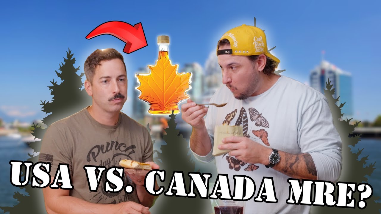 Military Pizza Showdown: America vs Canada Taste Test!