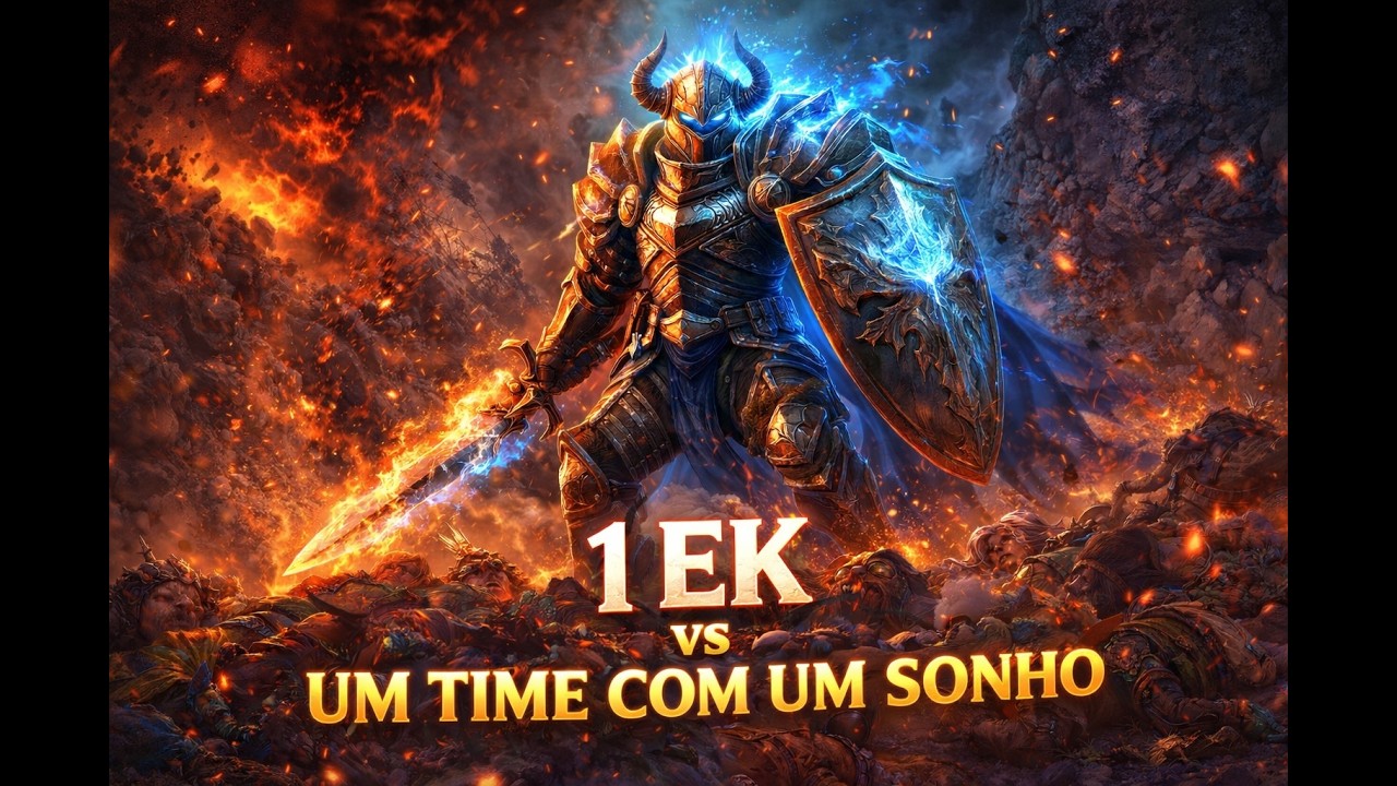 QUELIBRA WAR - 14 PLAYERS VS 1 EK… E ELES VIRARAM HISTÓRIA! #ekview