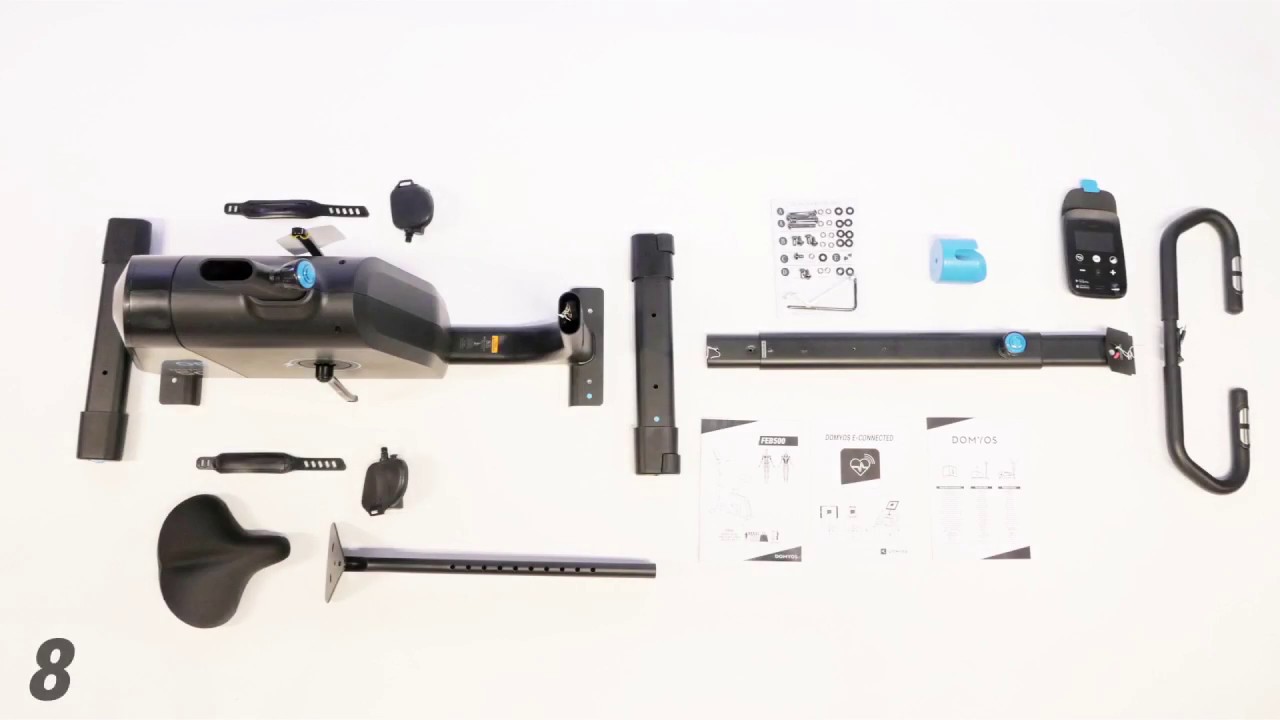Comment monter votre vélo magnétique Domyos Bike 500 ?