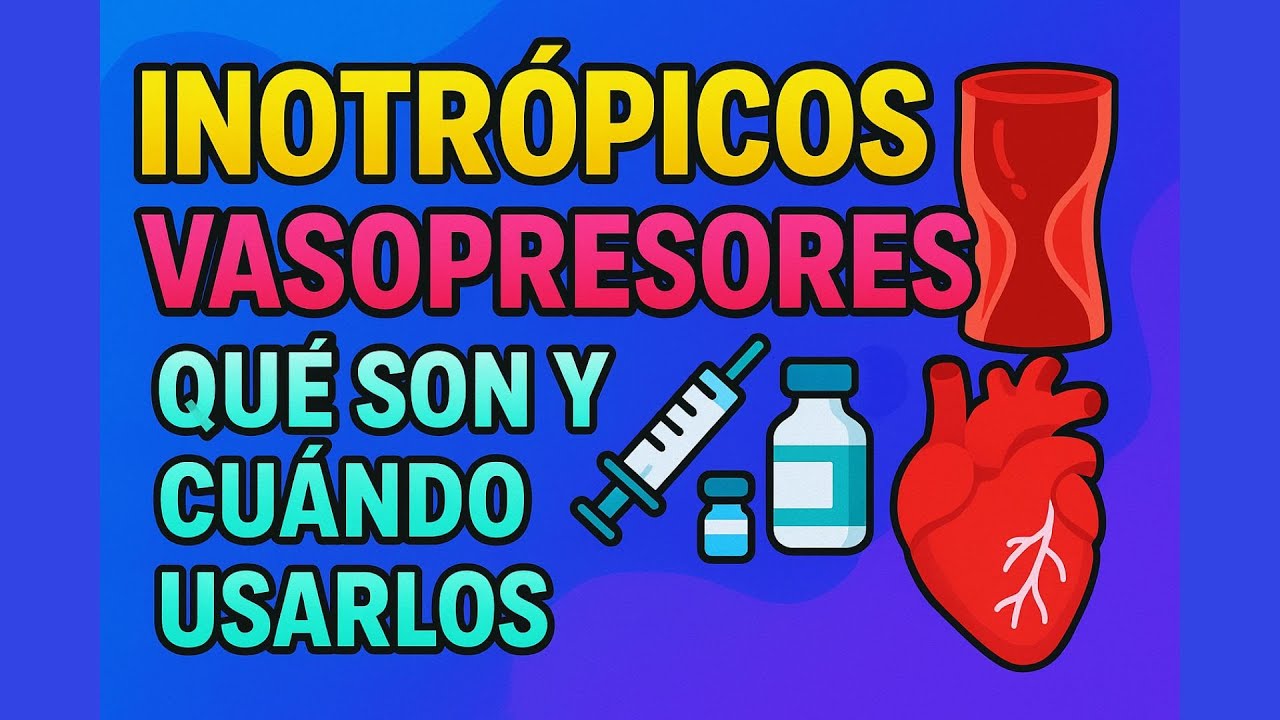 Inotropicos y Vasopresores en El Paciente Critico