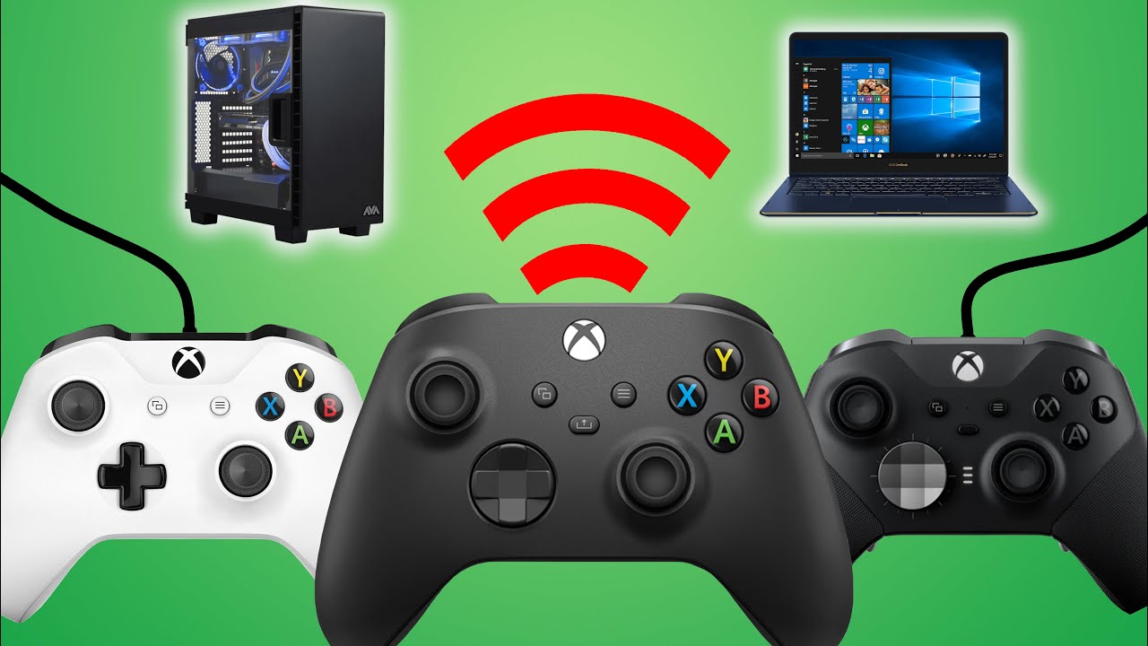 Как подключить контроллер Xbox к ПК | Bluetooth или проводное подключение | Series X, S One, ноут...