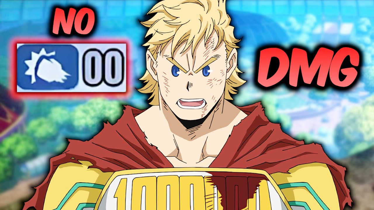 NO DAMAGE CHALLENGE w/ LEMILLION | MY HERO ULTRA RUMBLE