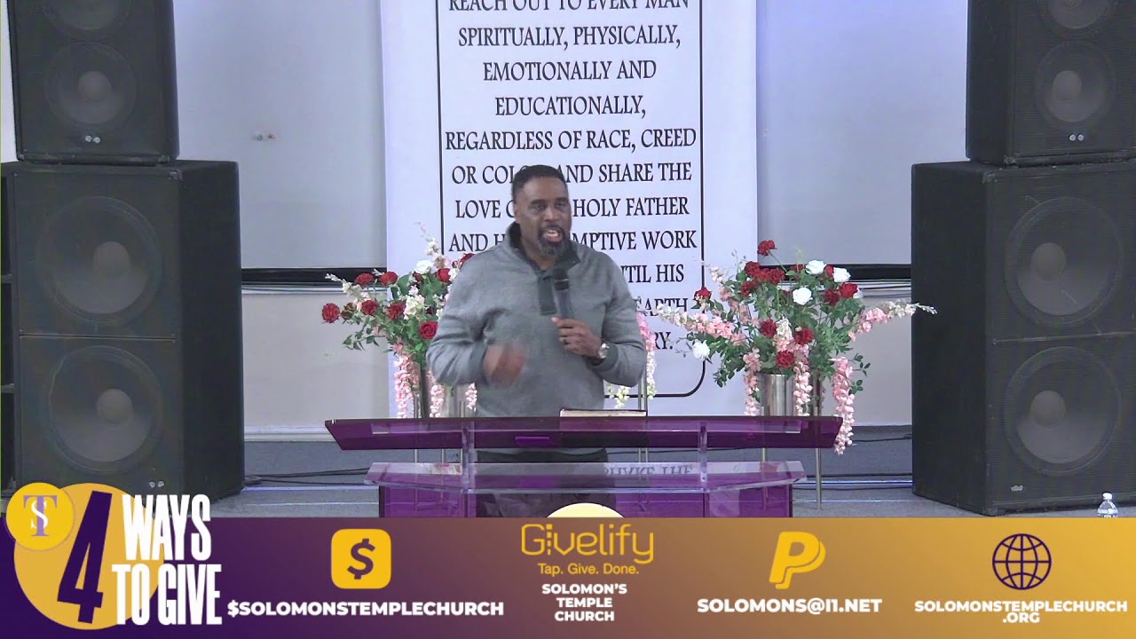 Pastor James E Holloway Jr // Solomon's Temple Church // 11.01.25