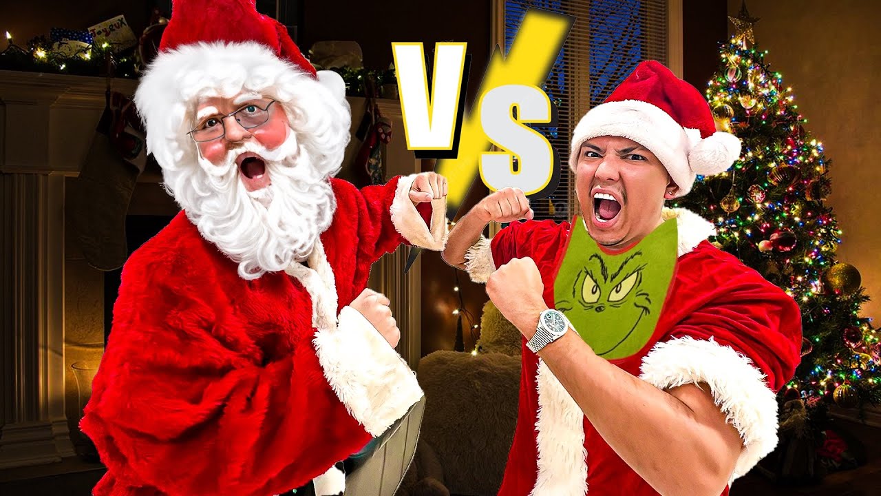 The Evil Baby vs Santa Claus!