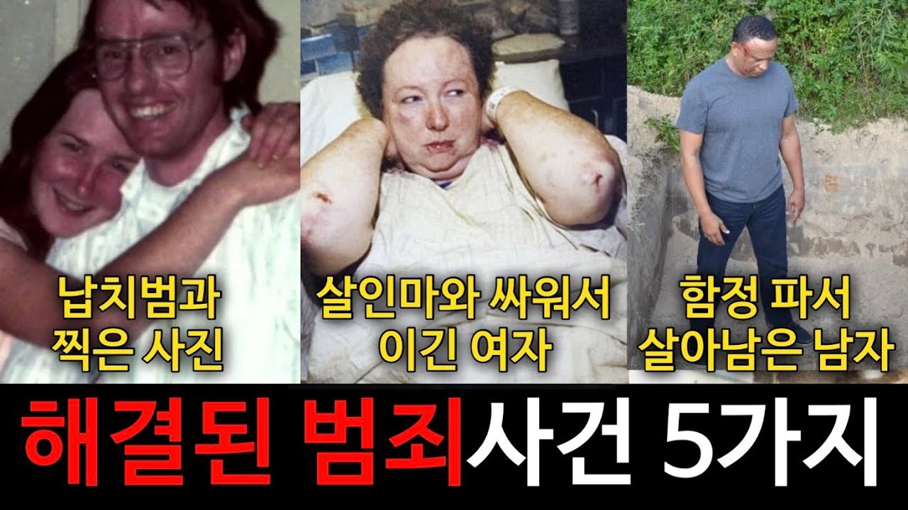범죄 사건에서 생존한 사람들 1시간 모음집