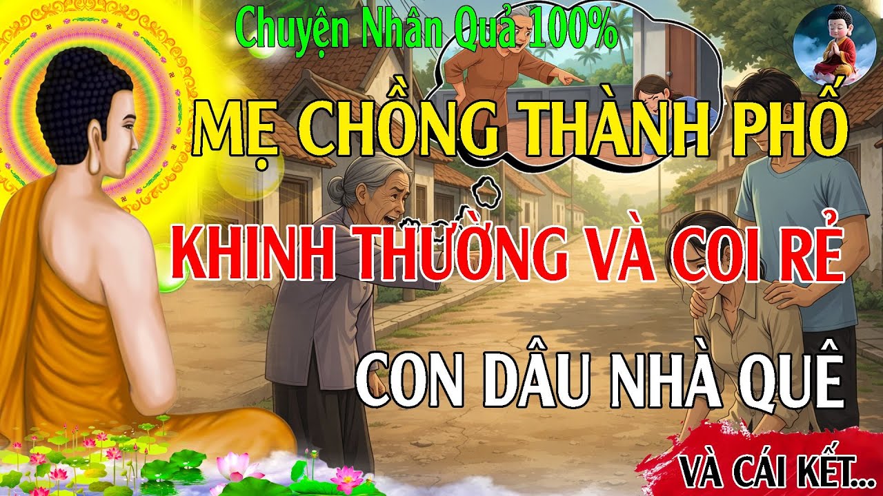 Chuyện Nhân Quả 100%: Mẹ Chồng Thành Phố KHINH THƯỜNG, COI RẺ Con Dâu Nhà Quê, Và Cái Kết Ê Chề