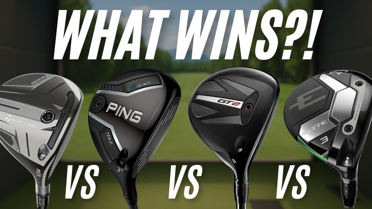 Which 3-Wood Is EASIEST to Hit? - Battle of the 3-Woods!