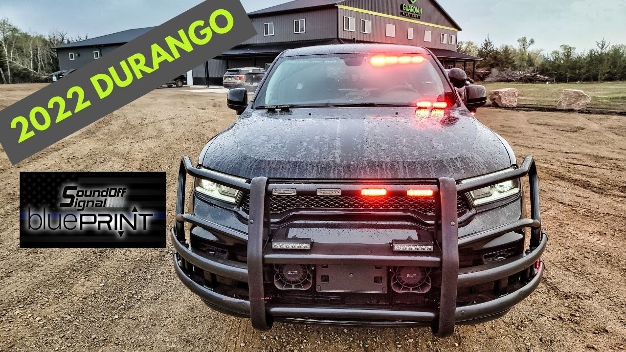 2022 Dodge Durrango Pursuit Full Upfit Walk Around and Demo